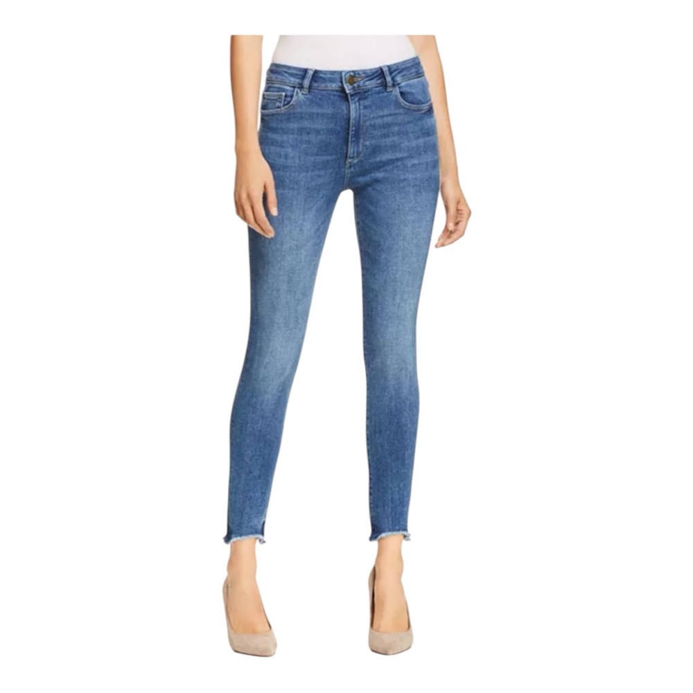 DL1961 Farrow High Rise Skinny Jeans in Burton Wash 3884 Size 26